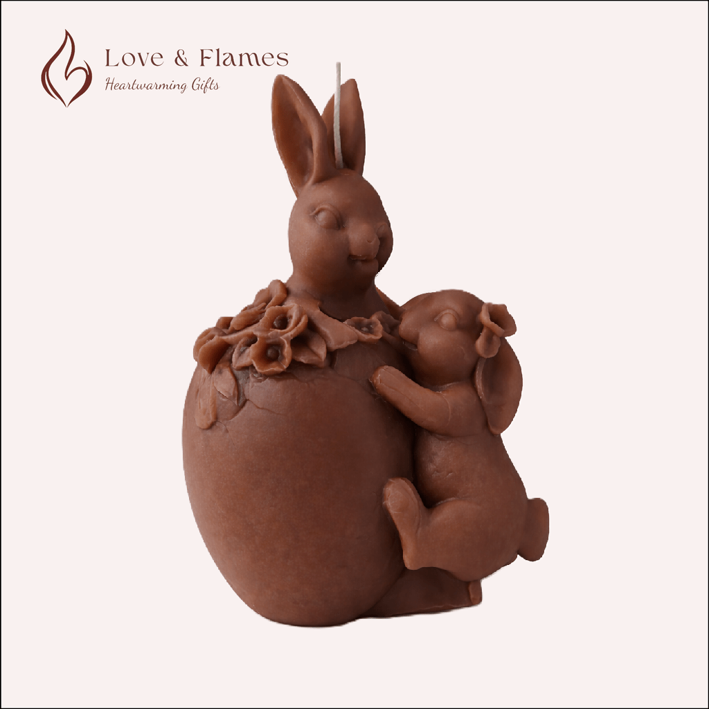 Embracing Bunnies Scented Candles for Cozy Home Décor & Gifts - Love & Flames
