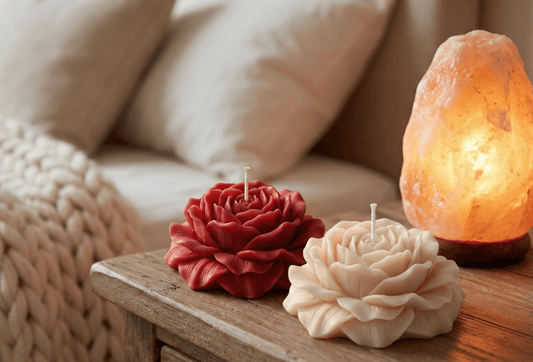 Peony Bloom Candle – Luxury Floral Scented Romantic Floral Gift - Love & Flames