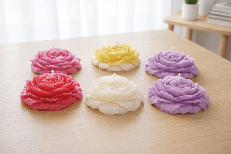 Blooming Flower Candles Collection - Love & Flames