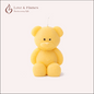 Blush Bear Scented Candles for Gifts, Relaxation & Cozy Home Decor - Love & Flames