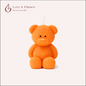 Blush Bear Scented Candles for Gifts, Relaxation & Cozy Home Decor - Love & Flames