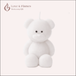 Blush Bear Scented Candles for Gifts, Relaxation & Cozy Home Decor - Love & Flames