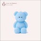 Blush Bear Scented Candles for Gifts, Relaxation & Cozy Home Decor - Love & Flames