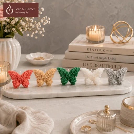 Butterfly Scented Candles – Elegant Fragrance & Home Décor - Love & Flames
