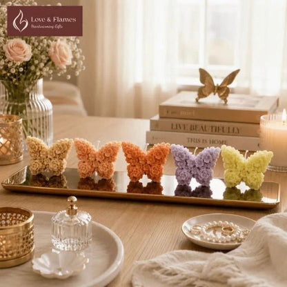 Butterfly Scented Candles – Elegant Fragrance & Home Décor - Love & Flames