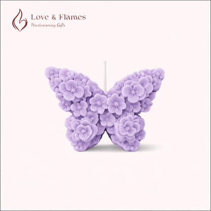 Butterfly Scented Candles – Elegant Fragrance & Home Décor - Love & Flames