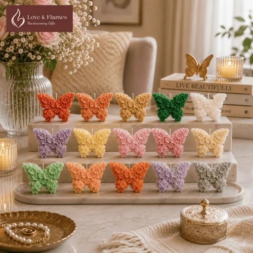 Butterfly Scented Candles – Elegant Fragrance & Home Décor - Love & Flames