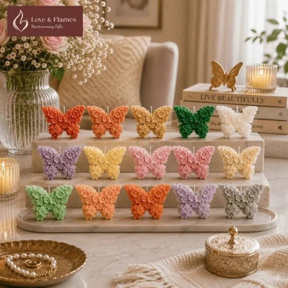 Butterfly Scented Candles – Elegant Fragrance & Home Décor - Love & Flames