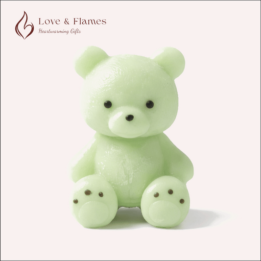 Decorative Honey Bear Scented Candles – Cute Aroma Gift Candles - Love & Flames