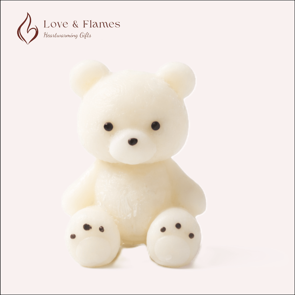 Decorative Honey Bear Scented Candles – Cute Aroma Gift Candles - Love & Flames