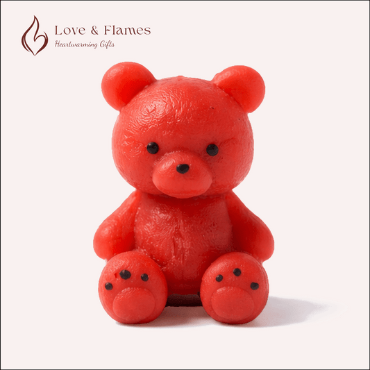 Decorative Honey Bear Scented Candles – Cute Aroma Gift Candles - Love & Flames