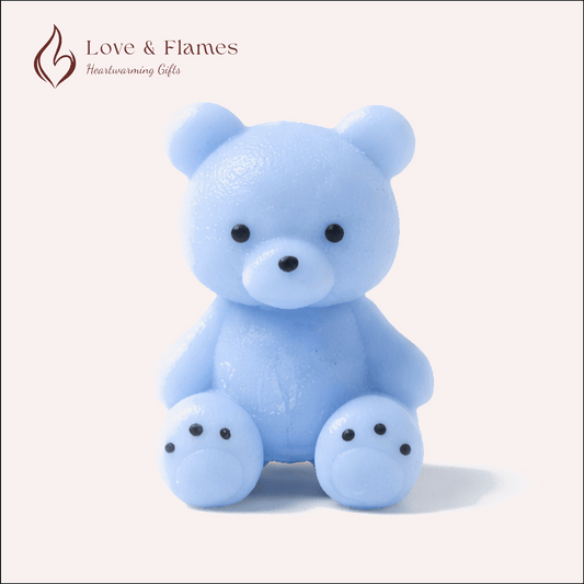 Decorative Honey Bear Scented Candles – Cute Aroma Gift Candles - Love & Flames