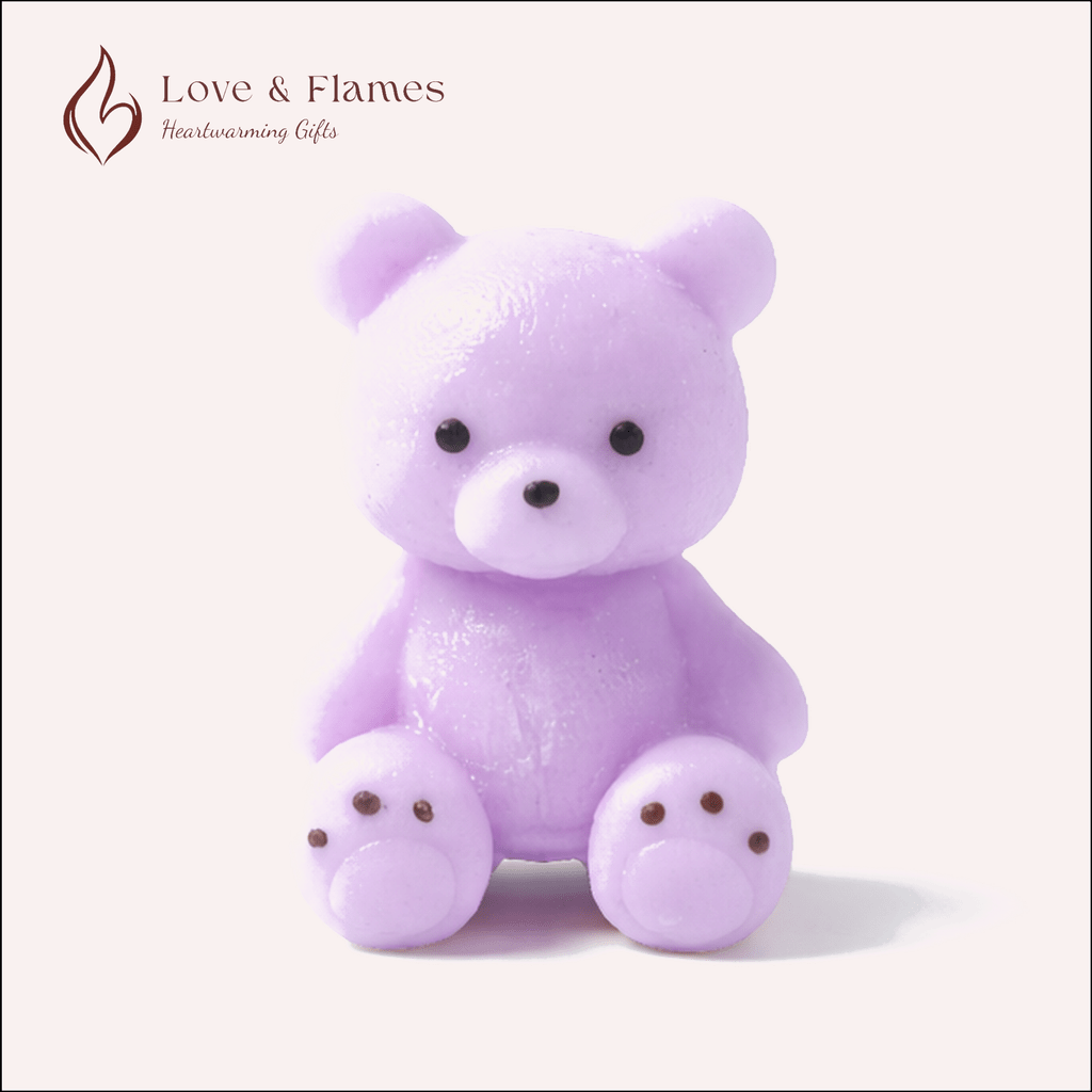 Decorative Honey Bear Scented Candles – Cute Aroma Gift Candles - Love & Flames