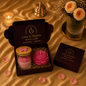 Decorative Jar Luxury Scented Candle Gift Box - Love & Flames