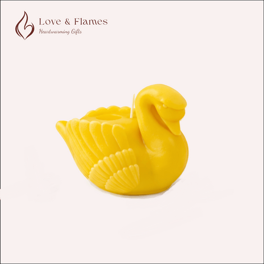 Elegant Swan Scented Candles for Luxury Home Decor & Fragrance - Love & Flames