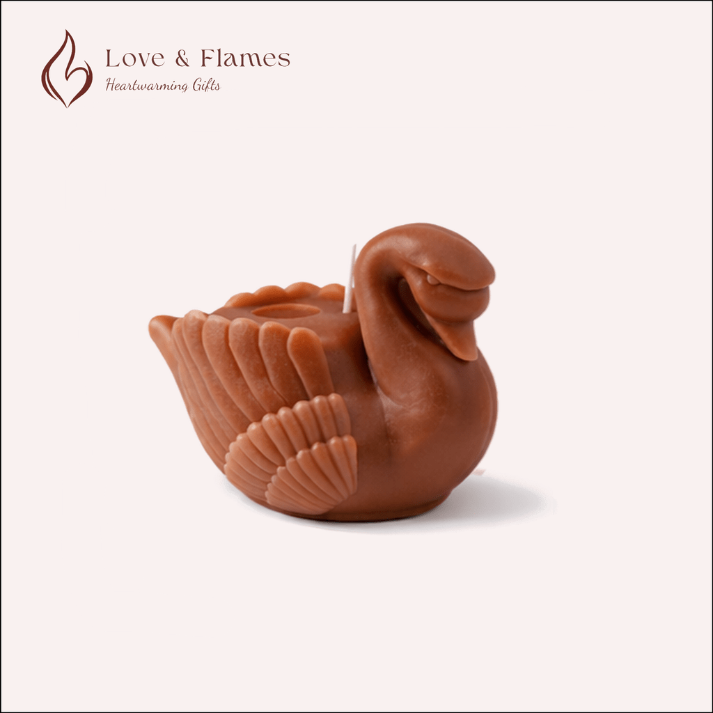 Elegant Swan Scented Candles for Luxury Home Decor & Fragrance - Love & Flames