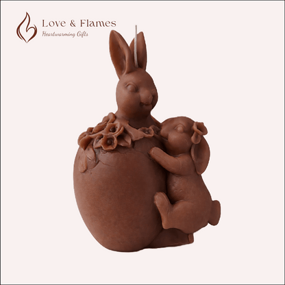 Embracing Bunnies Scented Candles for Cozy Home Décor & Gifts - Love & Flames