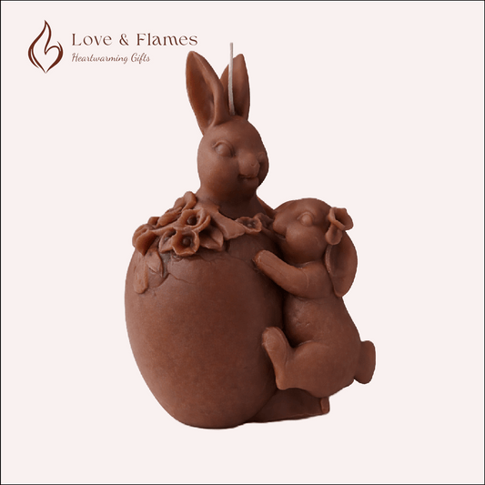 Embracing Bunnies Scented Candles for Cozy Home Décor & Gifts - Love & Flames
