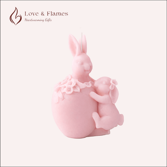 Embracing Bunnies Scented Candles for Cozy Home Décor & Gifts - Love & Flames