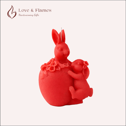 Embracing Bunnies Scented Candles for Cozy Home Décor & Gifts - Love & Flames