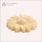 Floating Daisy Scented Candle Color Yellow Lemon & Fragrance Jasmine - Love & Flames