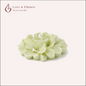 Floating Plumeria Frangipani Scented Candle Color Green Mint & Fragrance Lily - Love & Flames