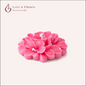Floating Plumeria Frangipani Scented Candle Color Pink Petal & Fragrance Rose - Love & Flames