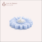 Floating Sunflower Scented Candle Color Blue Azure & Fragrance Lily - Love & Flames