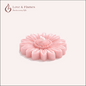 Floating Sunflower Scented Candle Color Pink Blush & Fragrance Vanilla - Love & Flames