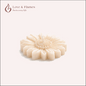 Floating Sunflower Scented Candle Color White Ivory & Fragrance Vanilla - Love & Flames