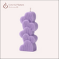 Love Heart Stack Scented Candles – Romantic Candles for Gifts & Home Décor - Love & Flames