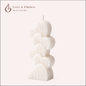 Love Heart Stack Scented Candles – Romantic Candles for Gifts & Home Décor - Love & Flames