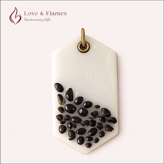 Lumiscent Wax Sachets Color White Ivory & Fragrance Velvety Vanilla - Love & Flames