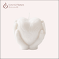 Romantic Heart Scented Candles - Luxury Aromatic Candles for Gifts & Home Décor - Love & Flames