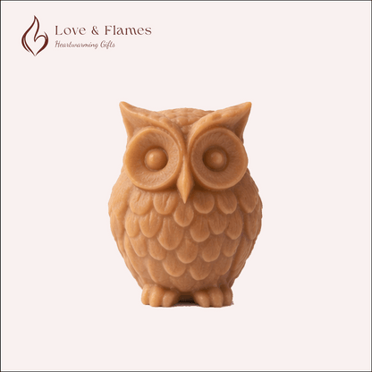 Wise Owl Scented Candles for Home Décor, Gifts & Relaxation - Love & Flames