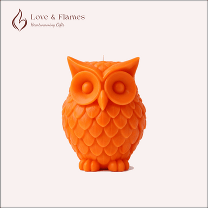 Wise Owl Scented Candles for Home Décor, Gifts & Relaxation - Love & Flames