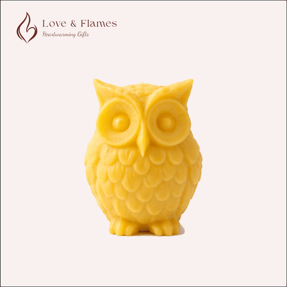 Wise Owl Scented Candles for Home Décor, Gifts & Relaxation - Love & Flames
