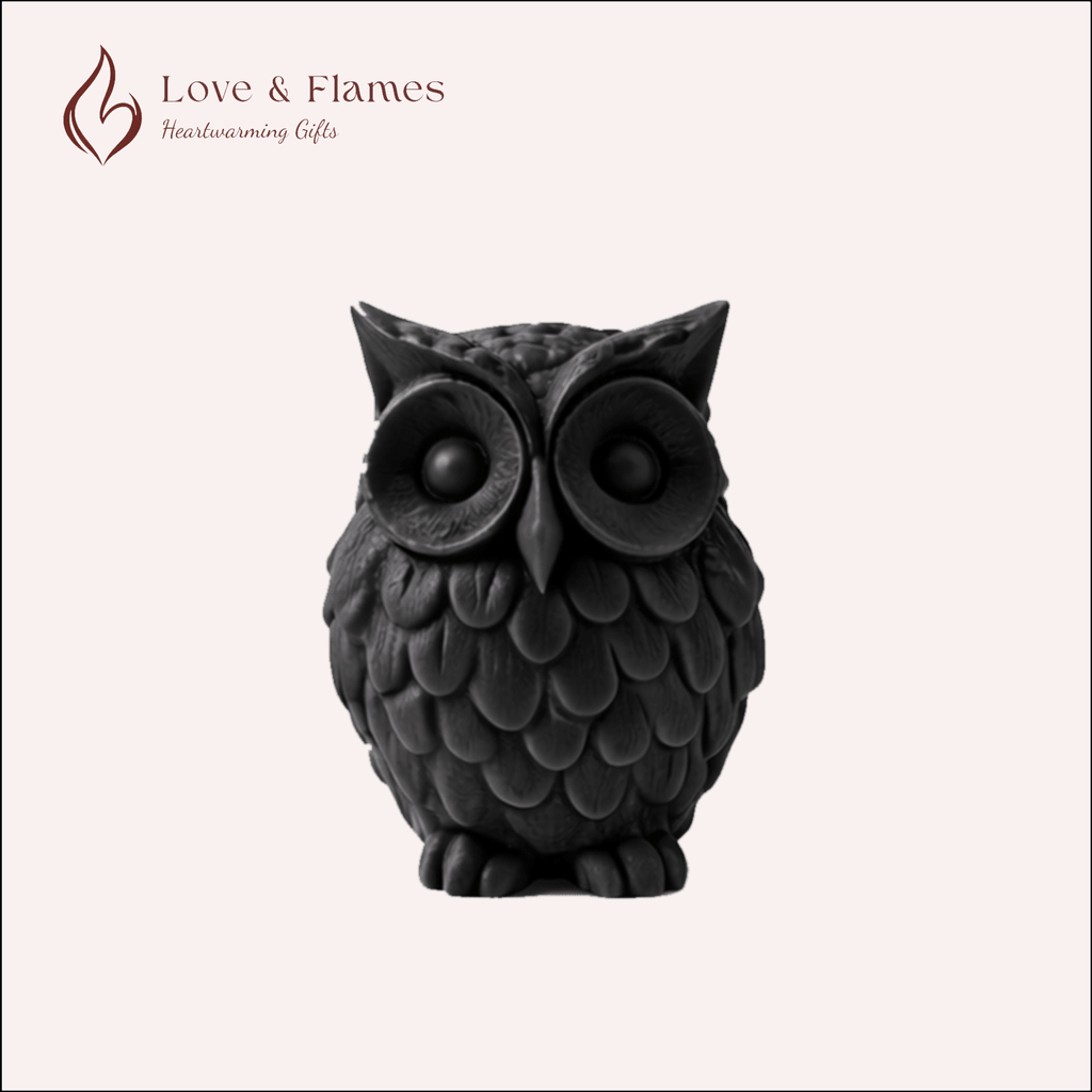 Wise Owl Scented Candles for Home Décor, Gifts & Relaxation - Love & Flames
